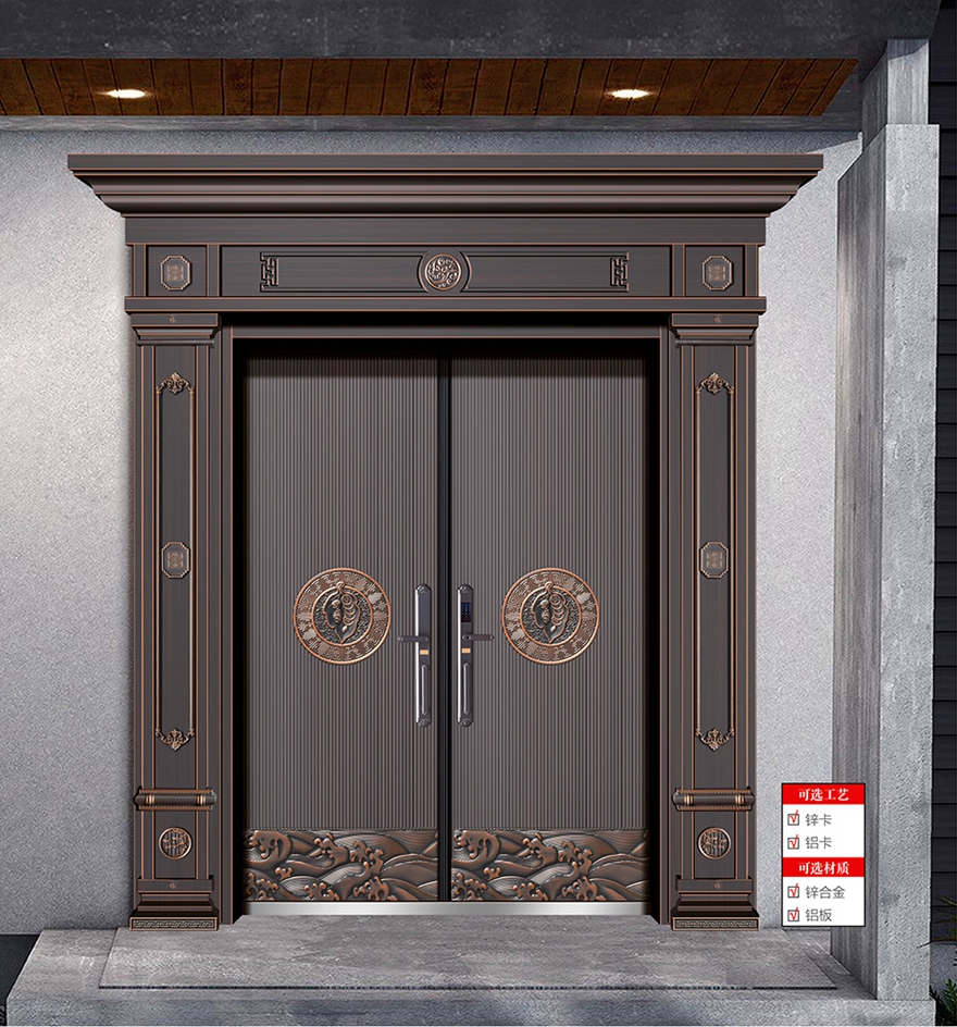 私人輕奢定制別墅大門