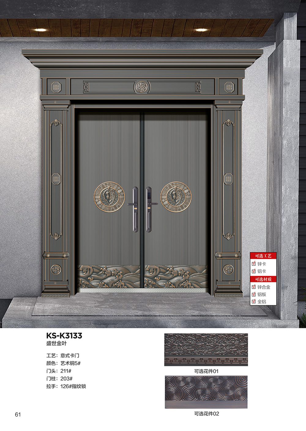 2025年第一期別墅大門